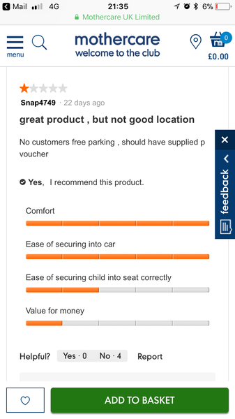 To find it SO bloody annoying when people review things they haven't actually used?!