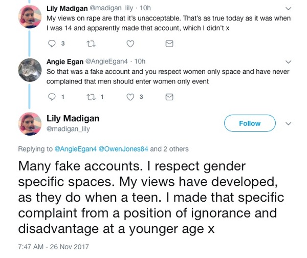 Lily Madigan, TIM, elected Labour women's officer