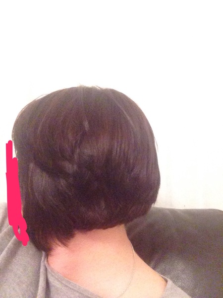 My hairdresser has given me a mullet