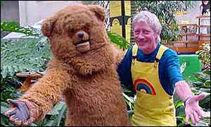Men in dungarees