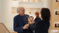 I've just been sprayed with perfume!