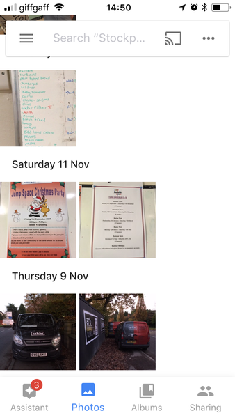 How to restore pics moved to Google back to my iPhone? +lost texts