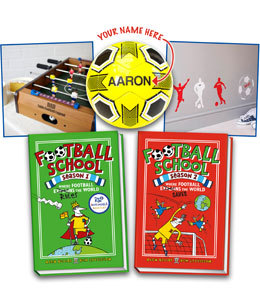 Tell us what book(s) got your children into reading - for a chance to win a football-themed goody bag worth £100