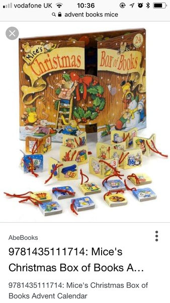 Impressive traditional advent calendar