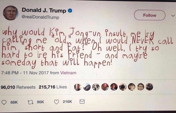 The zephyrs of change. Trump continued