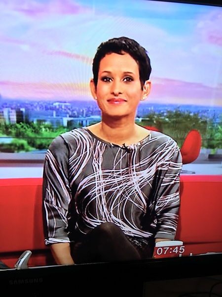 Naga Munchetty's top this morning