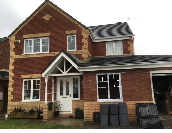 Garage conversion window