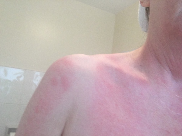 Reaction to new clothing