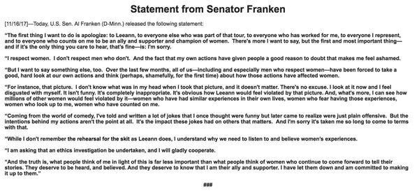 The zephyrs of change. Trump continued