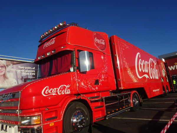 Is the Coco cola truck abit shit?