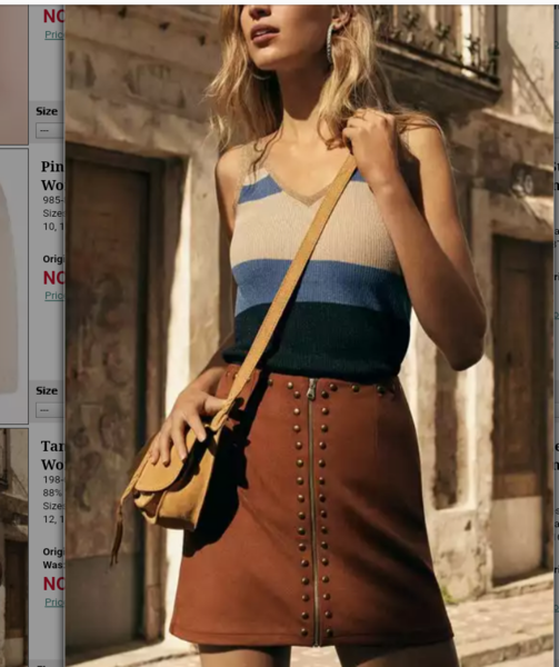Suede Skirt