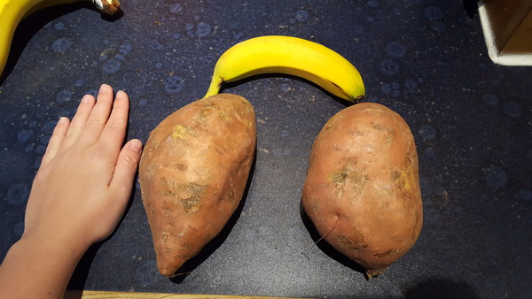 Looking for advice on large sweet potatoes!
