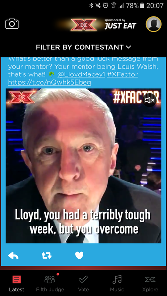X FACTOR 25/11- ***SAT and SUN at 7.30pm*** - It's the Semi final-and the theme is 'Cool Britannia' !