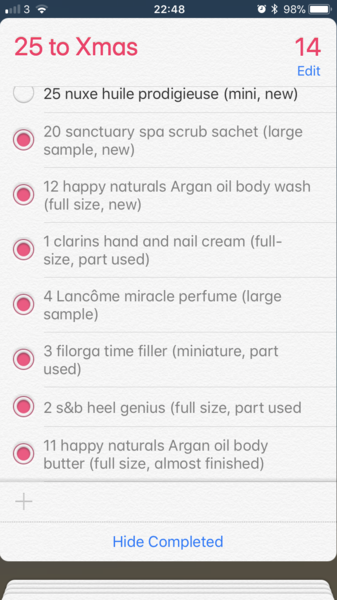 Ashamed of my beauty product hoard – part 7