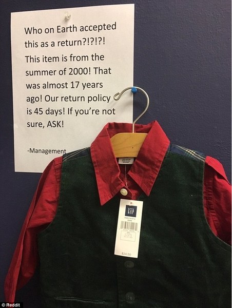 The worst complaint you have ever received