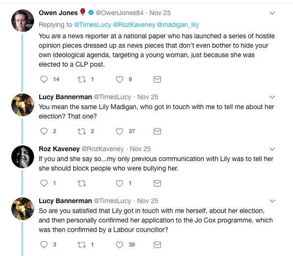 Lily Madigan, TIM, elected Labour women's officer