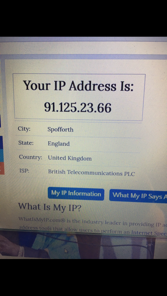 I’m in UK. Phone thinks I’m in Dublin. Help!