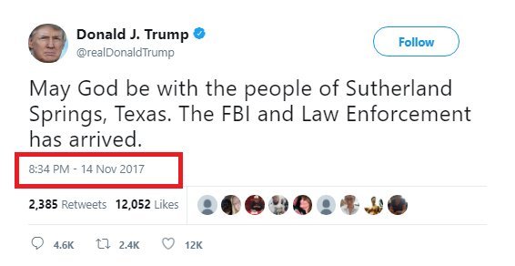 The zephyrs of change. Trump continued