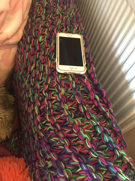 What wool and size needles for chunky knit scarf? Help please!