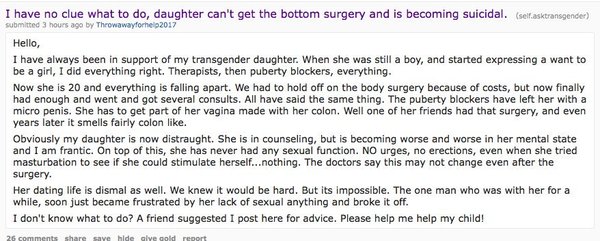 R4 Today programme have an item on later about children and gender dysphoria.