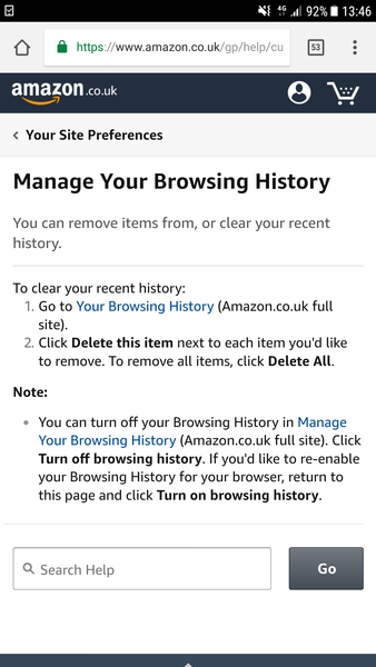 Amazon problem - can anyone help