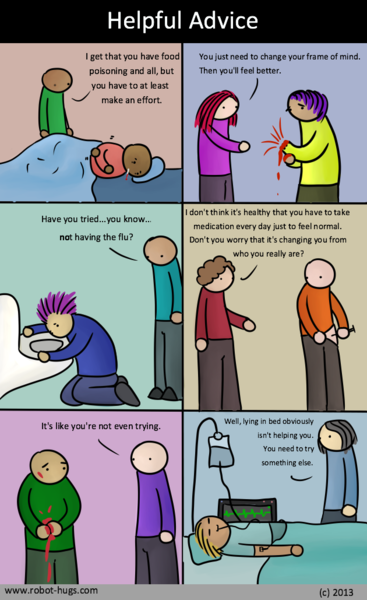 Stupid Facebook post about depression