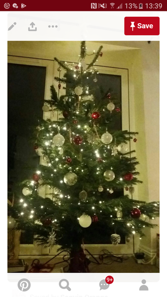 Red,Silver,White,Green tree? SHOW ME PLS?