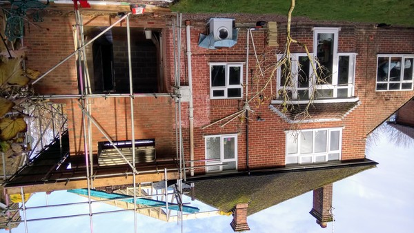 White bifold doors? With pic