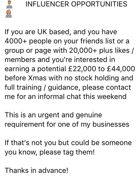 We are fully registered - no yawning allowed - it's MLM  Botwatch 32!