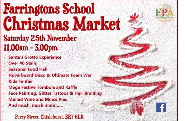 Farringtons' Christmas Market 25th November