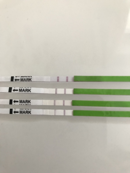How many days positive on OPK?