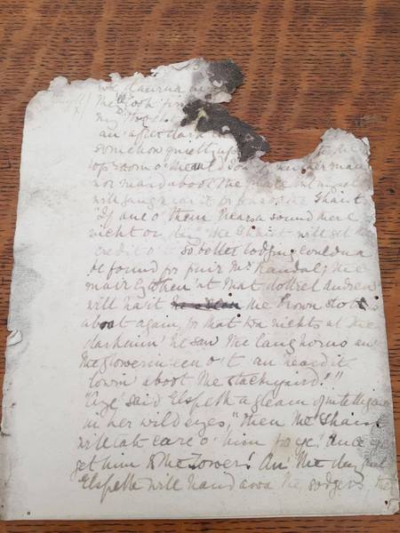 Found under floorboards..