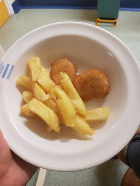 To think hospital food should be better?
