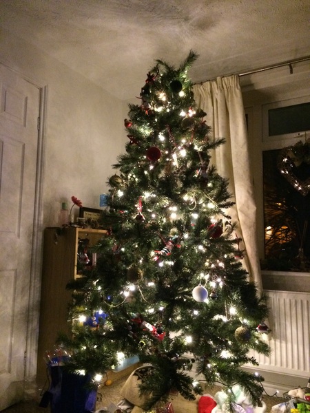 To buy a £300 Christmas tree?