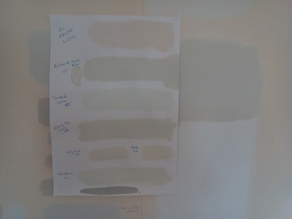 Paint samples nothing like on wall, help!