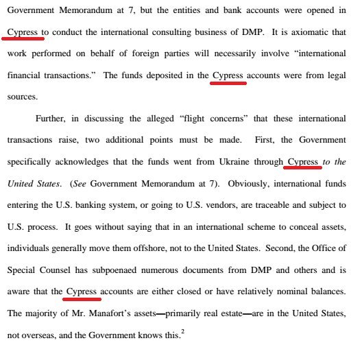 Manafort Destiny? Trump continued