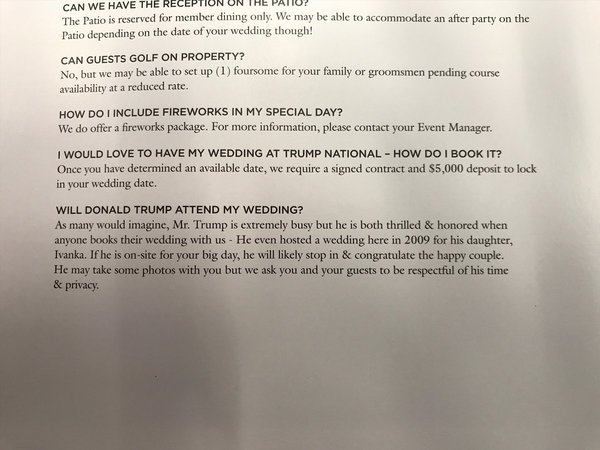 The zephyrs of change. Trump continued