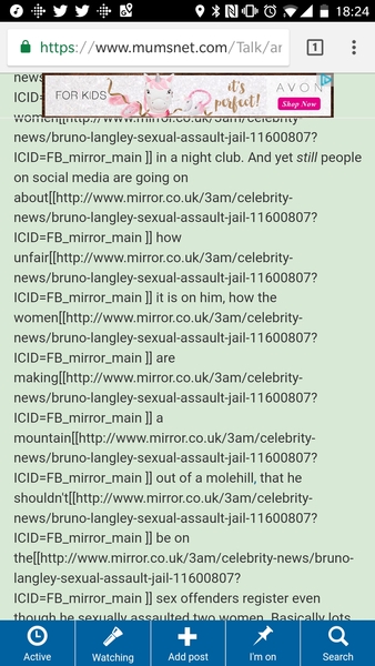 To think Bruno Langley got what he deserved.