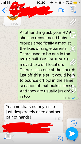 Calling a single parent a single parent