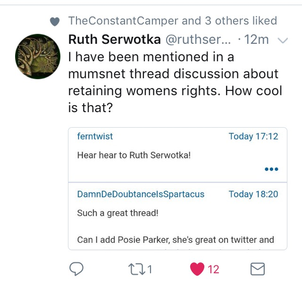 Thank you thread for those standing up for women
