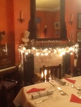 Where will I get a nice, but not expensive, garland for my fireplace?