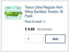 to think that girls shouldn't be missing school because their families can't afford sanitary products?