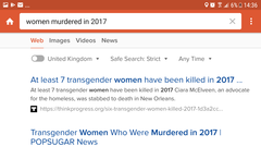 Google “women killed in 2016” - you won’t believe the result
