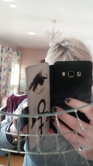 Head shave to go grey