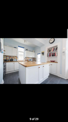 Two kitchen worktops