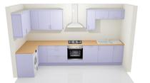 How high/where to tile kitchen?
