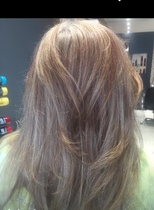 Head shave to go grey