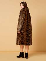 Leopard print coat mid 40's - a bit Bet Lynch?