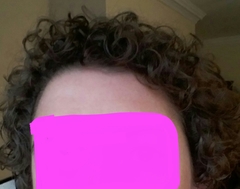 Head shave to go grey