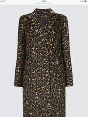 Leopard print coat mid 40's - a bit Bet Lynch?